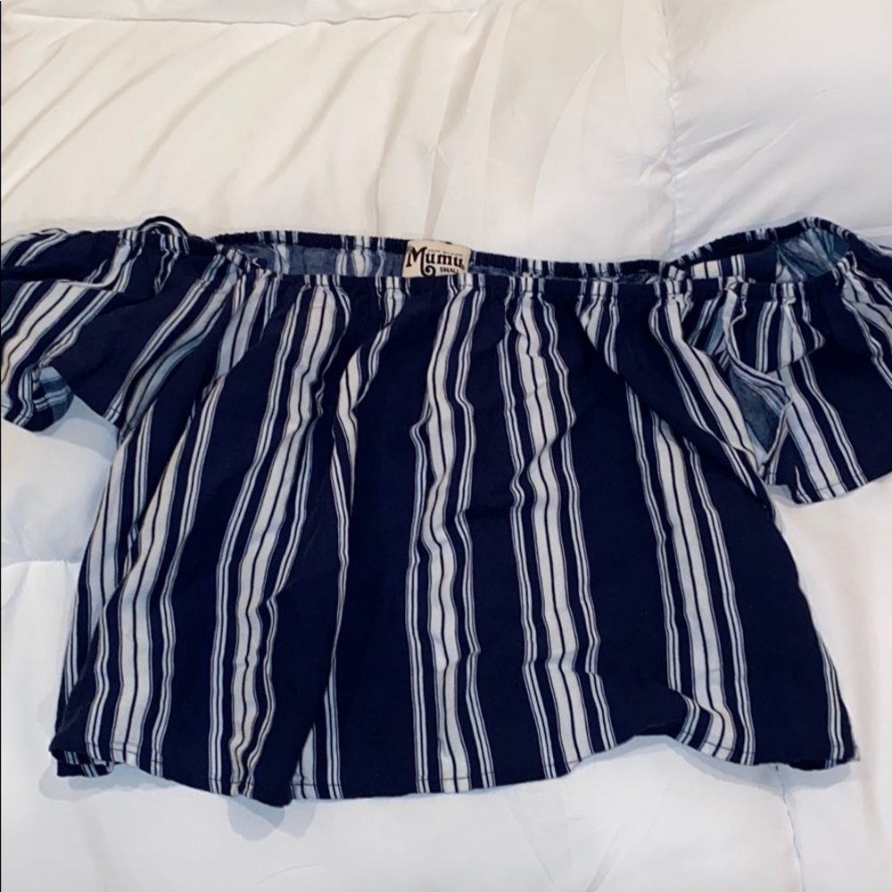 Show me your Mumu Off the shoulder Top